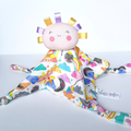 Little Green SUN CLOUD RAINBOW Baby Comforter Security Blanket Laura Blythma0