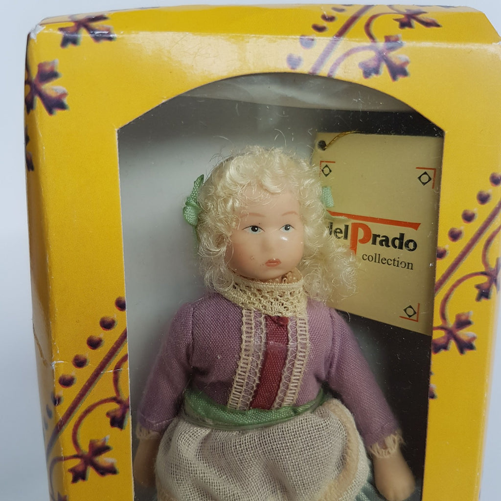 Del Prado Doll House VICTORIAN GIRL Doll Daughter Small Cute BOX Collectible Toy1
