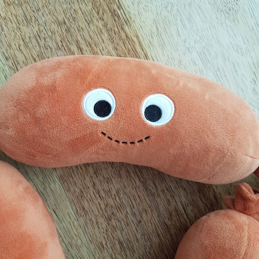 Yummy World SAUSAGE STRAND Detachable Plush 89cm Soft Toy Stuffed Food Meat Toy1