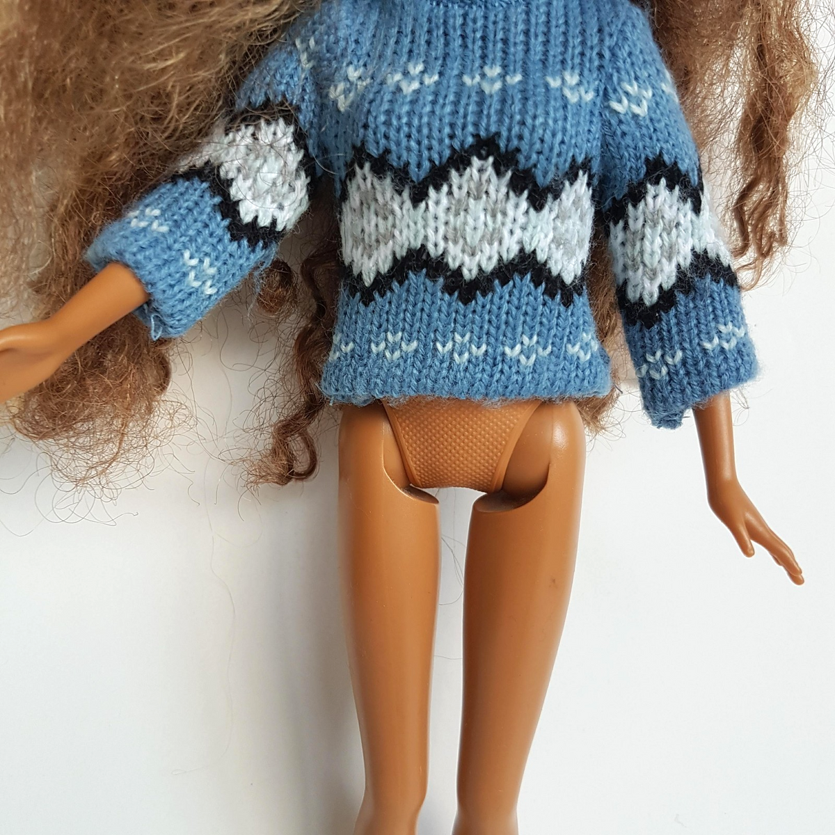 My Scene 1999 MADISON Doll Outfit Clothes Sweater Jumper Fashion Doll Curly Hair3