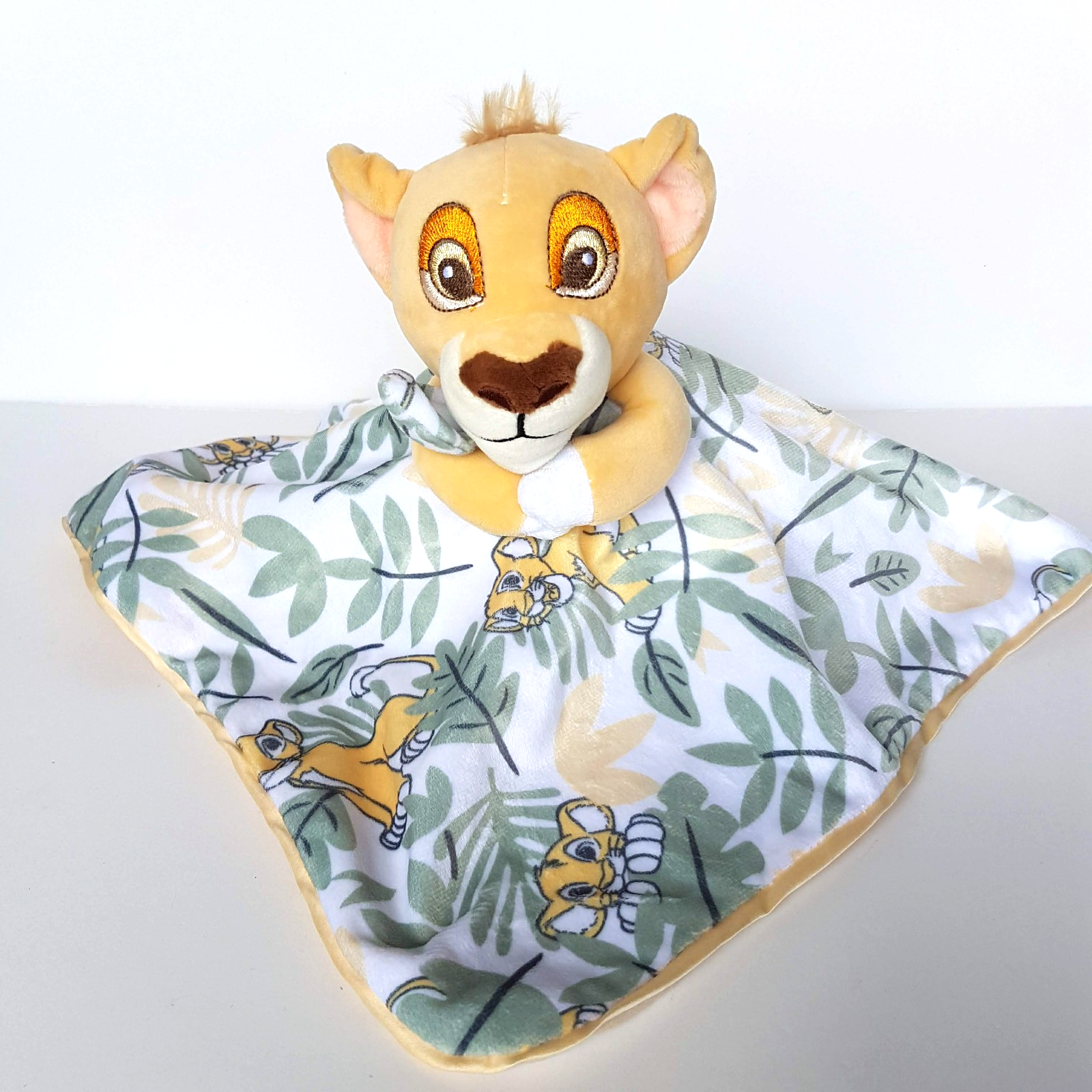 Disney LION KING SIMBA Lovey Security Blanket Comforter Plush Baby Soft Toy Cute1