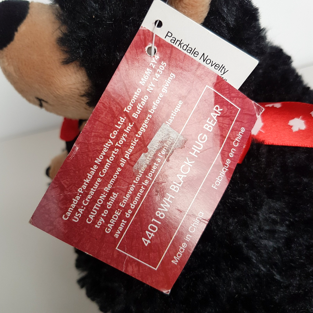 Creature Comforts WHISTLER BLACK BEAR & CUB 22cm Soft Toy Canada Stuffed Animal8
