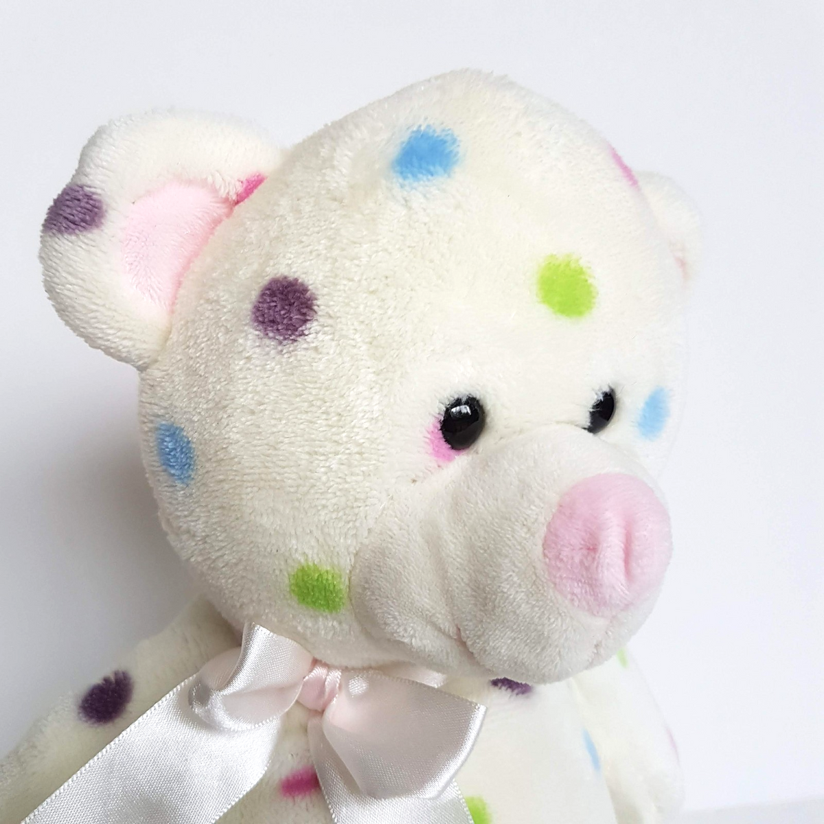 Curi Muri SPOTTY TEDDY BEAR Plush 37cm Slovenia Stuffed Animal Soft Toy Cute1