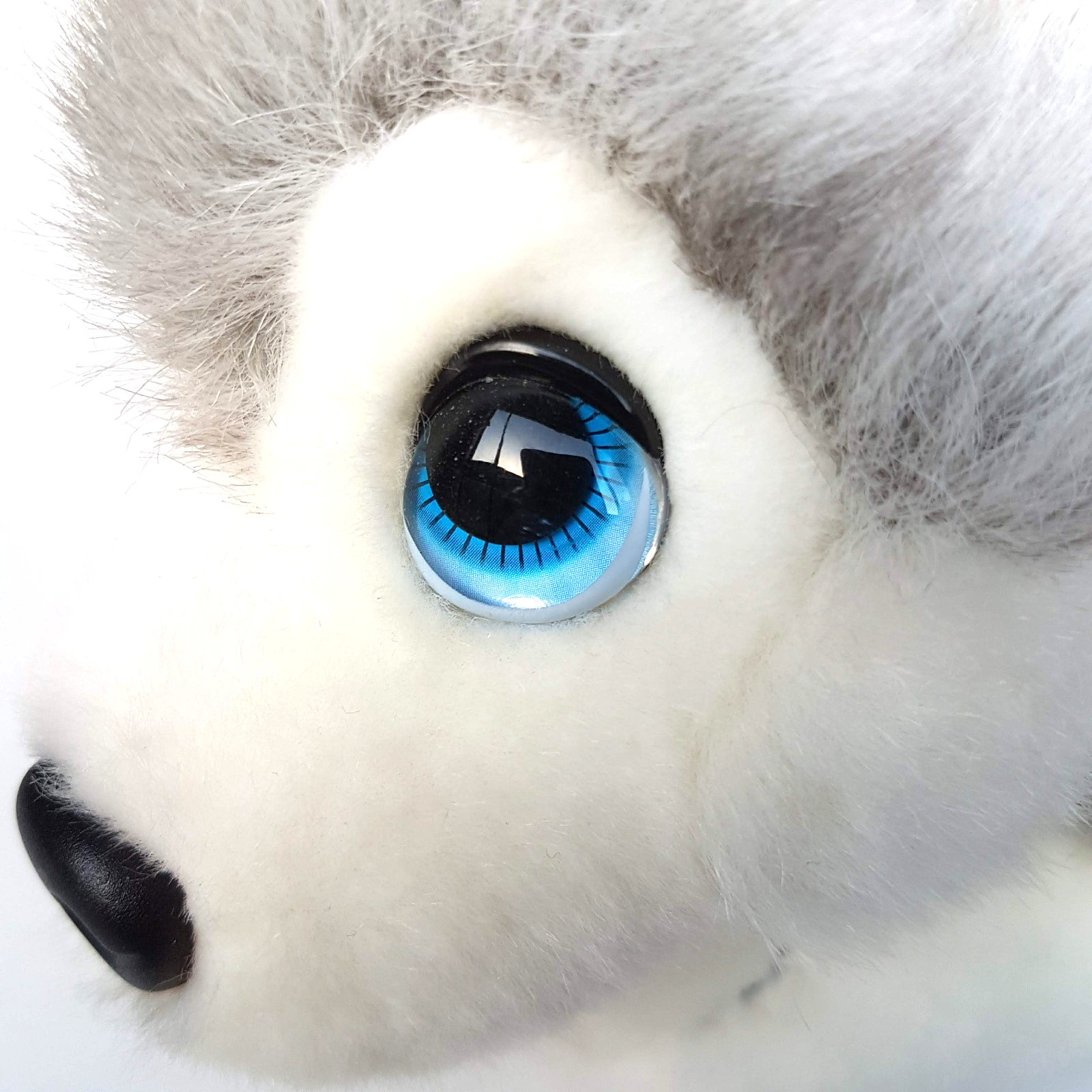 Cuddle Puppies HUSKY MALAMUTE Dog Plush Stuffed Animal Soft Toy Weighted Beanbag2
