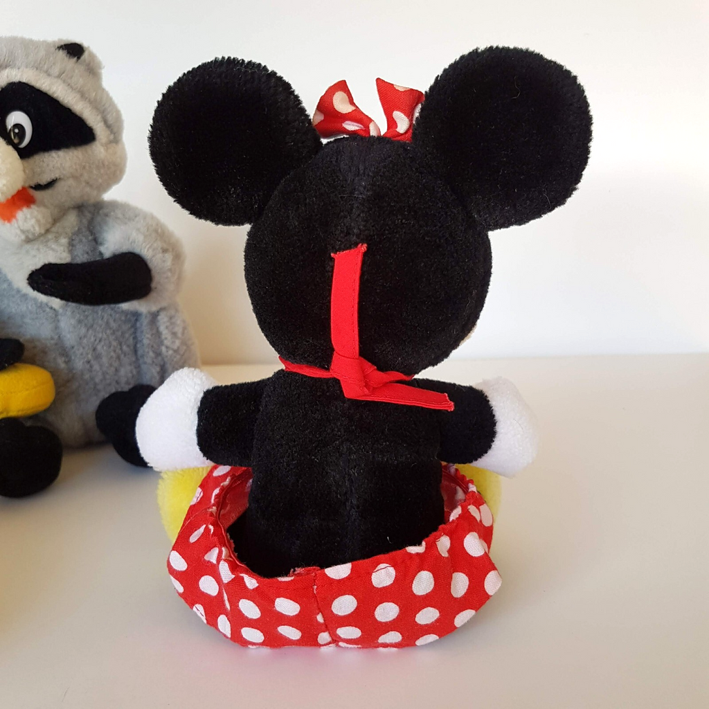 VTG Disney Pocahontas Meeko Minnie Mouse Simba Plush Stuffed Animal Soft Toy12
