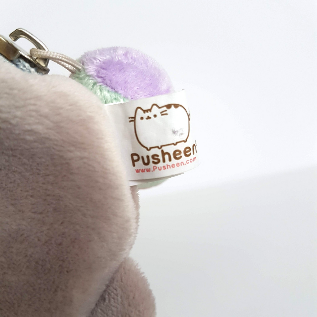 Gund Pusheen PUSHEENICORN COIN PURSE Cat Plush 16cm Soft Toy Stuffed Animal6