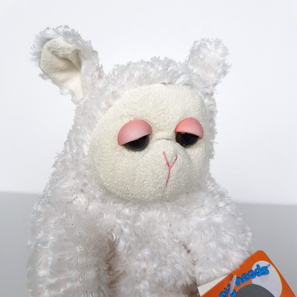 RARE CA Australia SLEEPY HEADS LAMB Lambzi Plush 16cm Stuffed Animal Soft Toy1