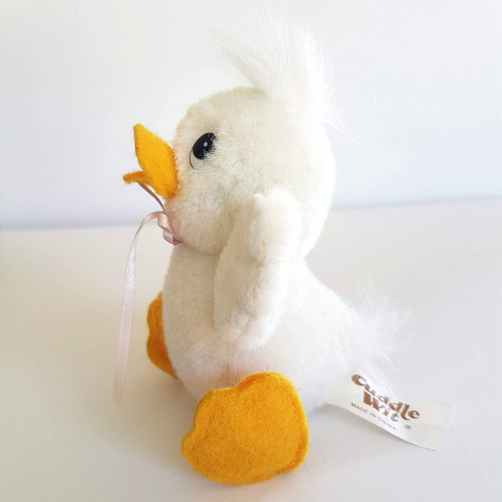 Vintage Cuddle Wit DUCK Bird Plush Stuffed Animal Duckling Soft Toy 12cm Cute6