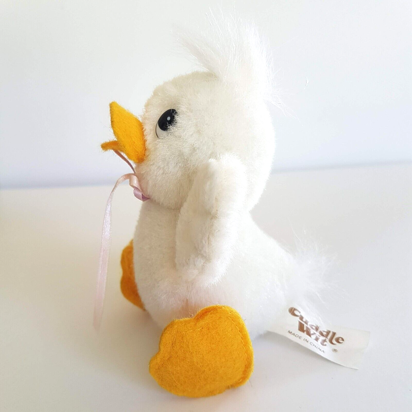 Vintage Cuddle Wit DUCK Bird Plush Stuffed Animal Duckling Soft Toy 12cm Cute6