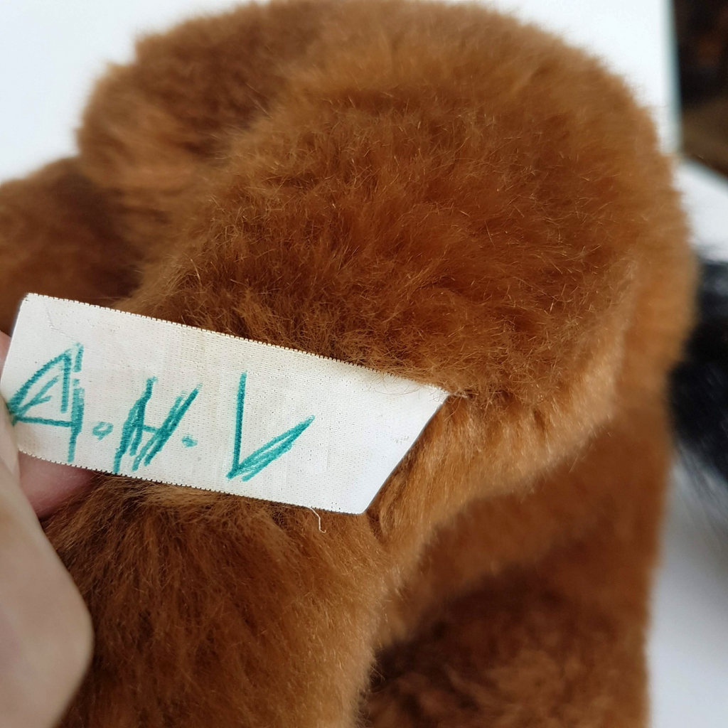Unbranded LAYING HORSE Pony Plush 36cm long Stuffed Animal Thoroughbred Soft Toy12