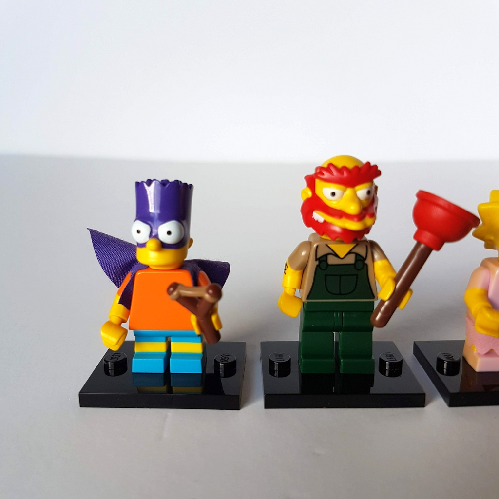 LEGO The Simpsons BARTMAN LISA MARGE WILLIE Minifigure Minifig Series 2 Mystery2