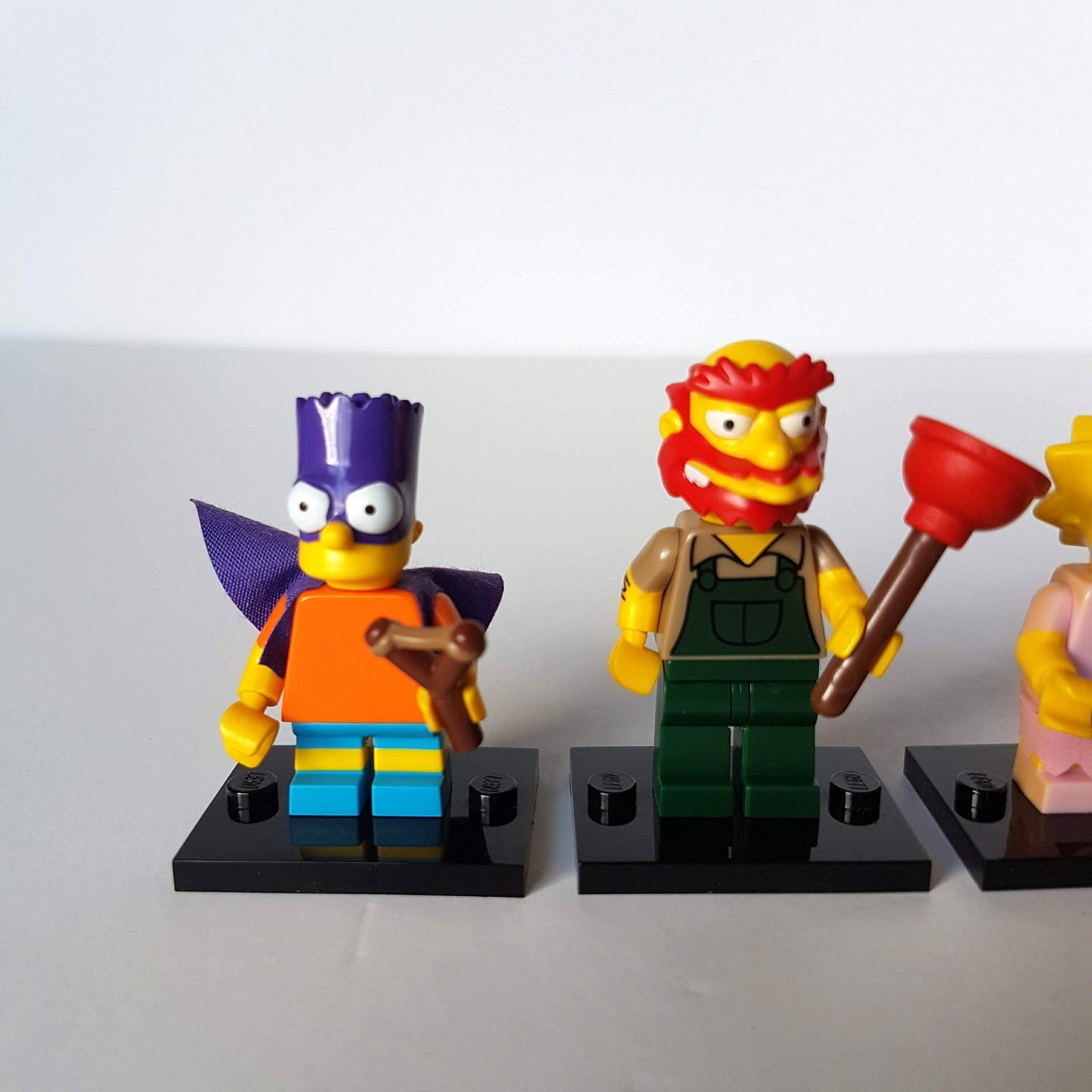 LEGO The Simpsons BARTMAN LISA MARGE WILLIE Minifigure Minifig Series 2 Mystery2