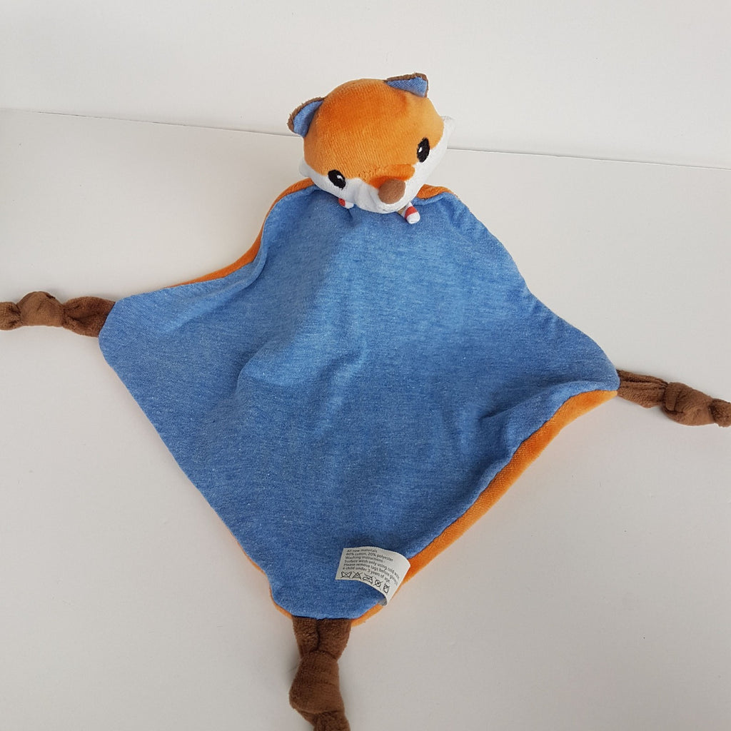 Tiger Tribe FOX Lovey Plush Velour Baby Comforter Security Blanket Soft Toy Cute3