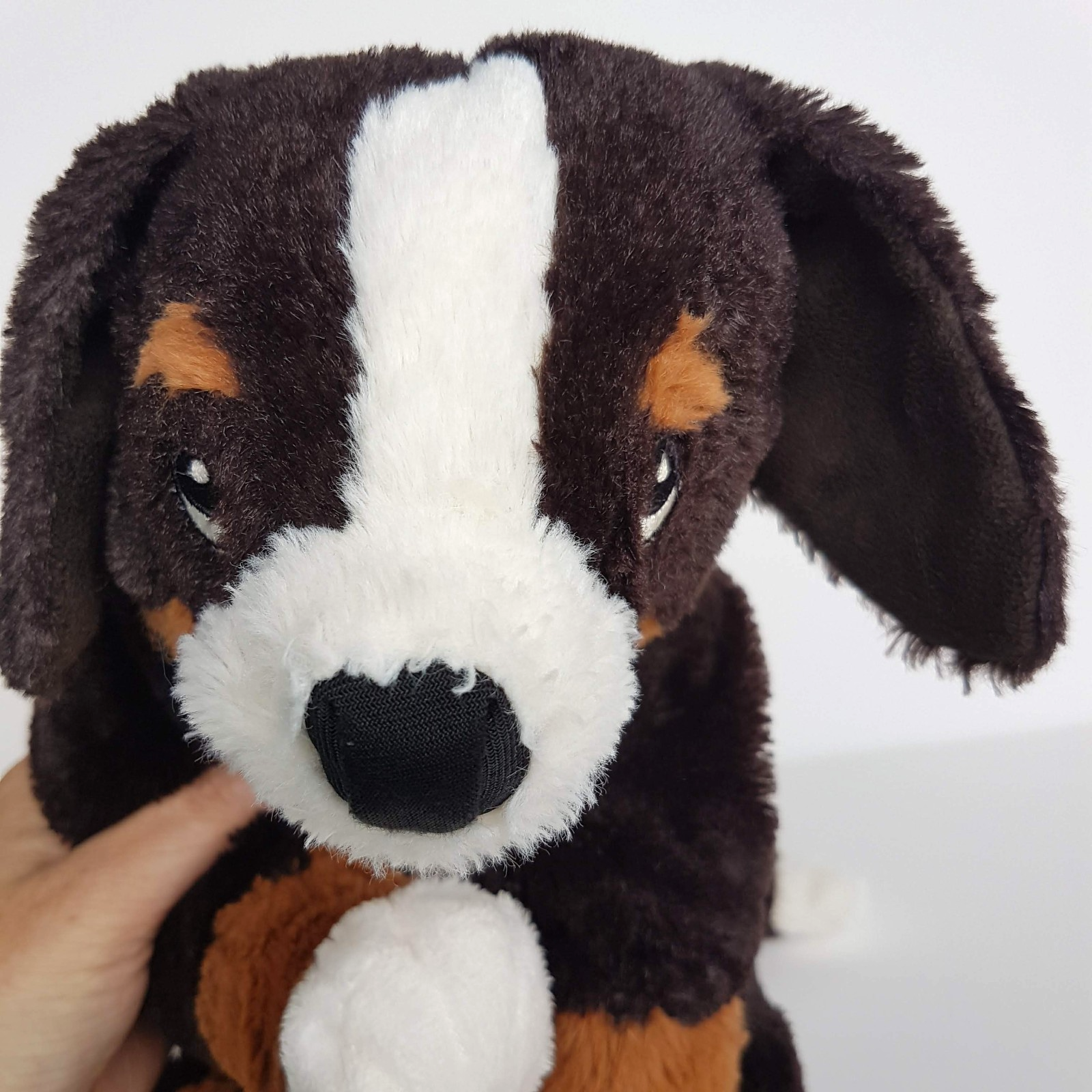 Ikea SAINT BERNARD DOG Floppy Plush 35cm longStuffed Animal Soft Toy Puppy Cute7