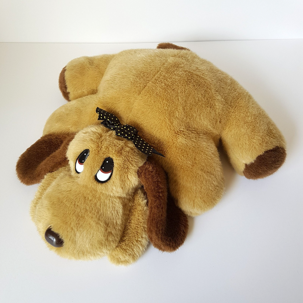 VTG Cuddle Wit DOG PYJAMA Bag Plush 48cm long Soft Toy Stuffed Animal Vintage0