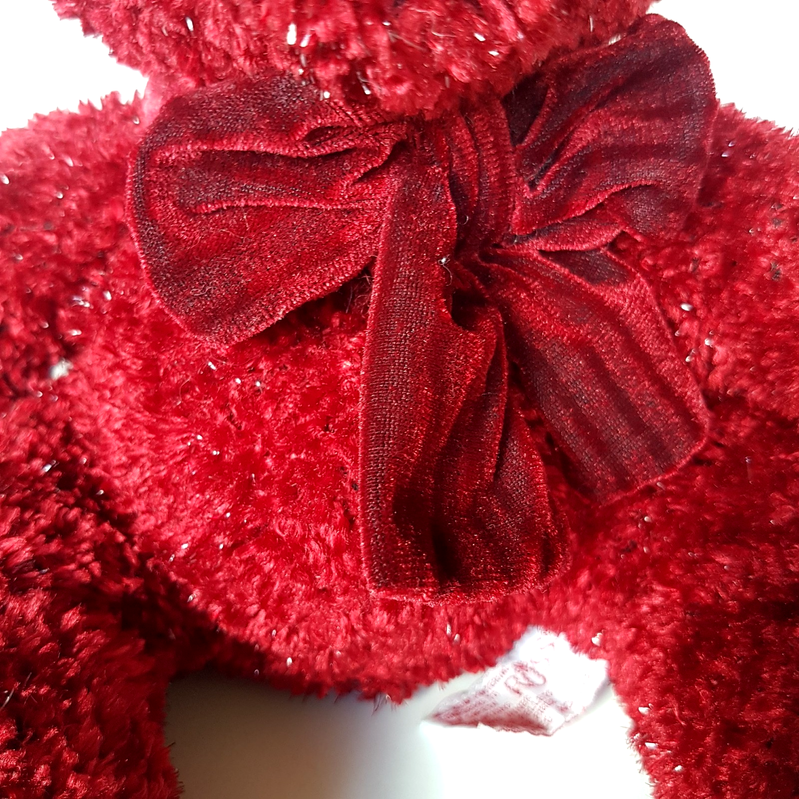 Russ ROSETTA SPARKLE RUBY Teddy Bear Plush Stuffed Animal Soft Toy Christmas Toy5