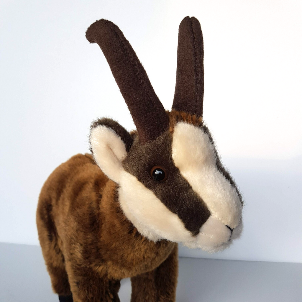 Rare LELLY VENTURELLI Antelope Goat 31cm Stuffed Animal Plush Soft Toy Realistic1