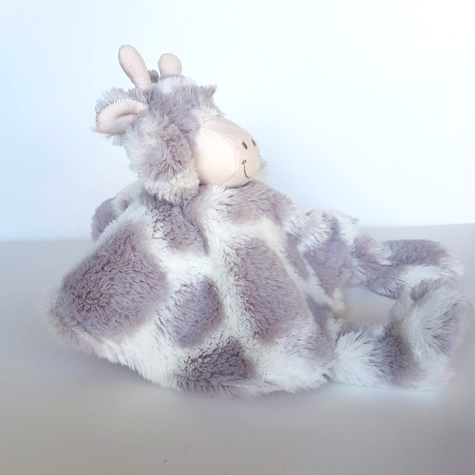 Ollie & Paige GIRAFFE Grey Lovey Plush Security Comforter Sleep Cute Soft Toy8