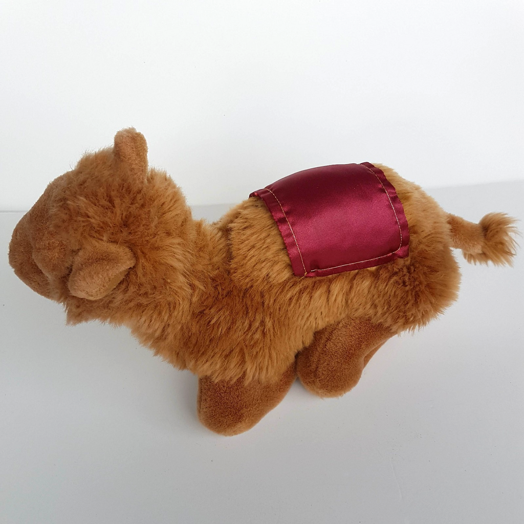 Russ RODNEY CAMEL Chocolate Brown Plush Soft Toy 28cm long Desert Stuffed Animal4