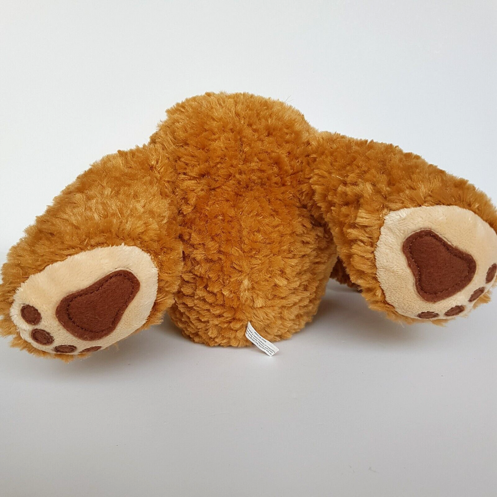 Korimco CARAMEL TEDDY BEAR Plush 33cm Stuffed Animal Soft Toy Sitting Cute Soft9