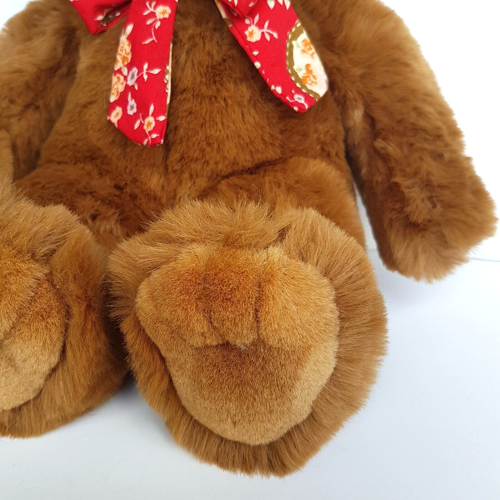 Stunning HOLLSTROM Chocolate Teddy Bear Plush 32cm TAGS Soft Toy Stuffed Animal4