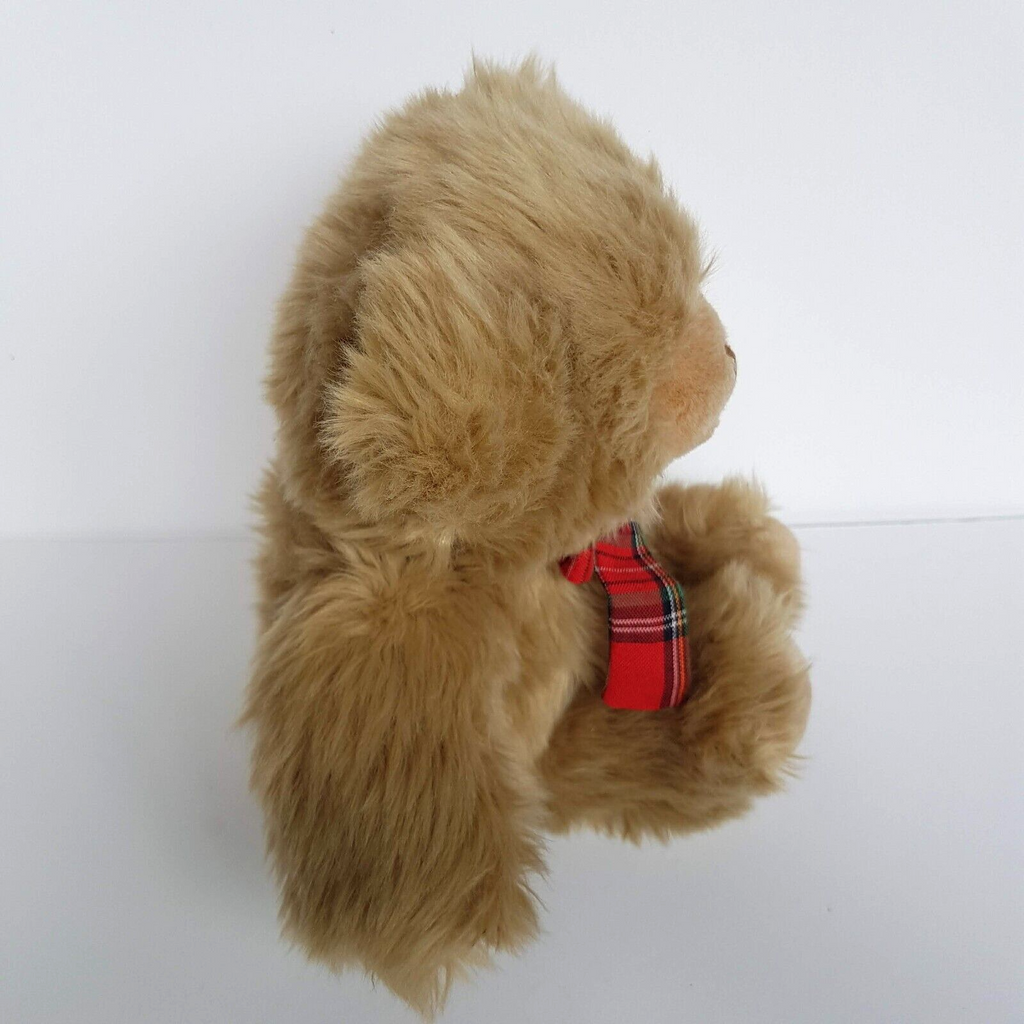 Tomfoolery TEDDY BEAR Plush 29cm Soft Toy Stuffed Animal Pet Tartan Bow Cuddly6