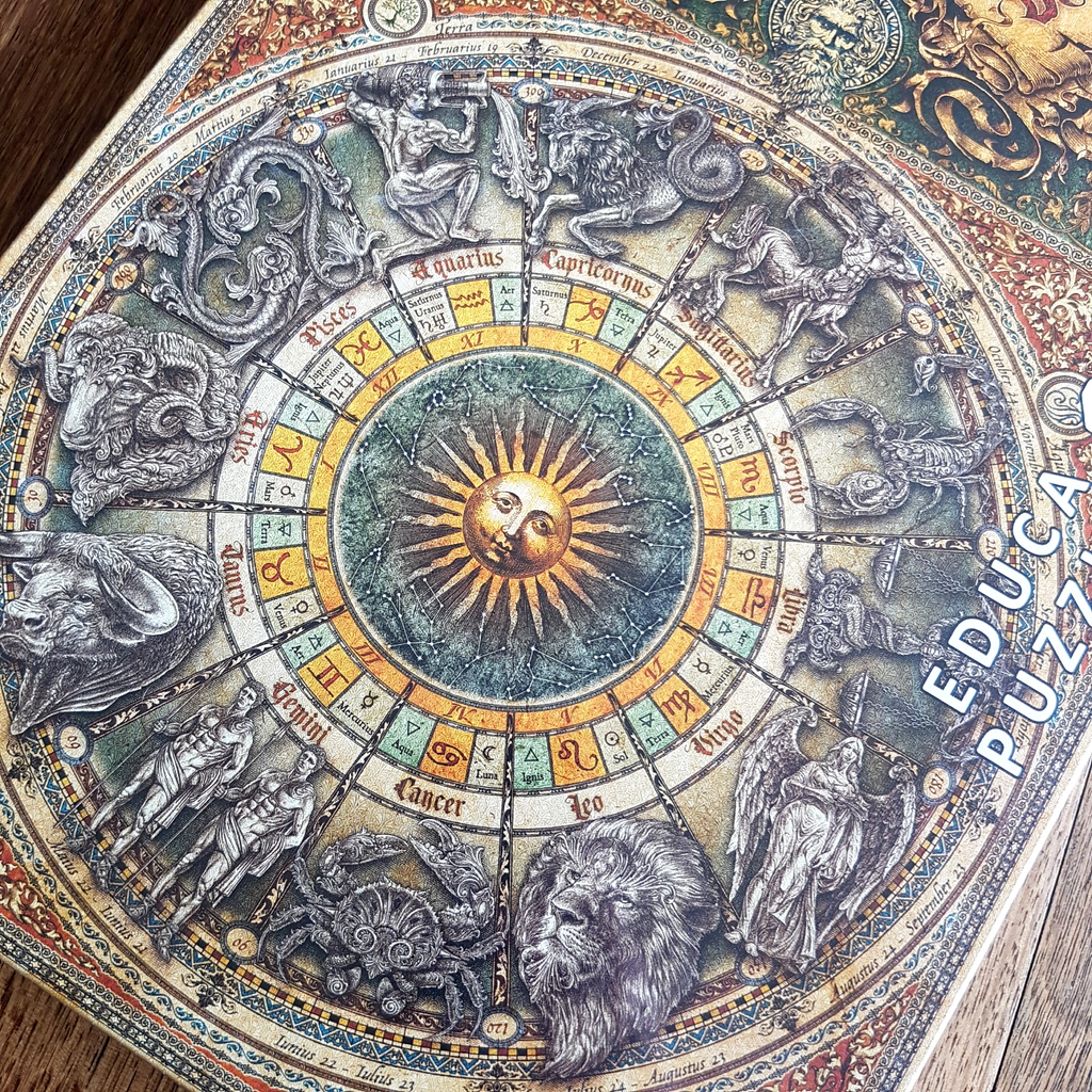 Educa ZODIACUS Zodiac Star Sign NEW SEALED Jigsaw Puzzle 1000 Pcs Astrology Nice11
