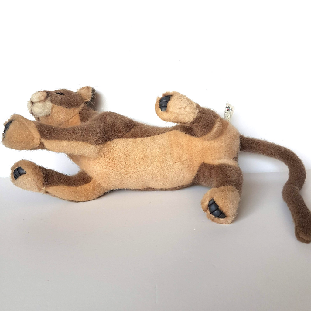 Hansa PUMA MOUNTAIN LION COUGAR Wild Cat Stuffed Animal Melbourne Zoo Soft Toy7