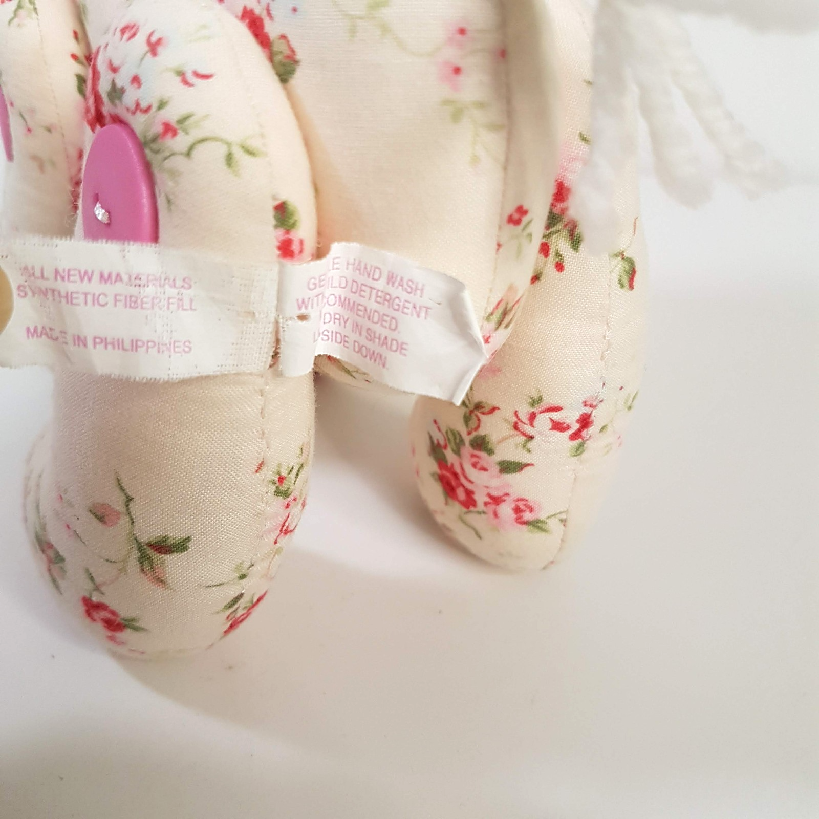 Alimrose ROSE PONY HORSE Button Jointed Floral Toy 22cm Stuffed Animal Cottage7