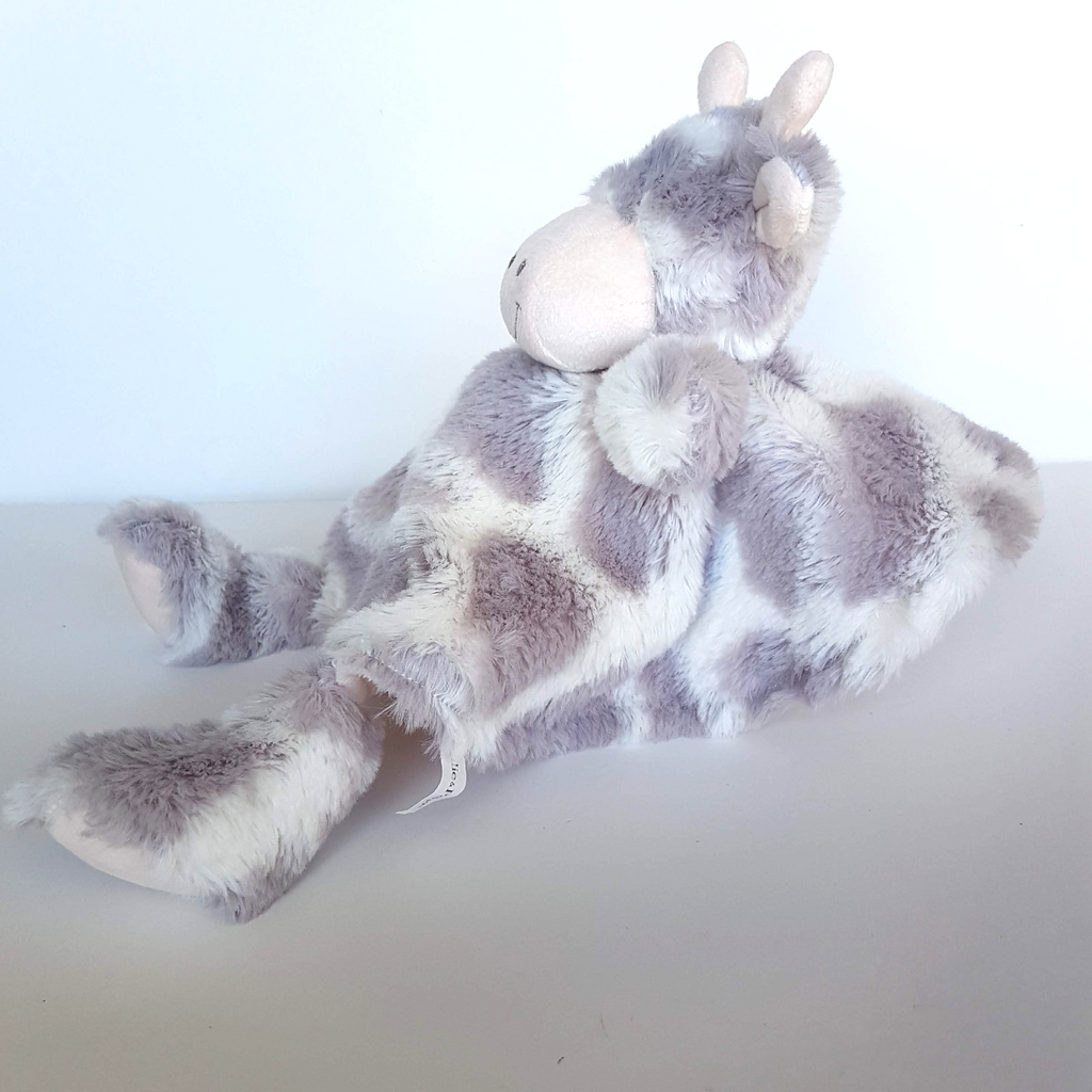Ollie & Paige GIRAFFE Grey Lovey Plush Security Comforter Sleep Cute Soft Toy6