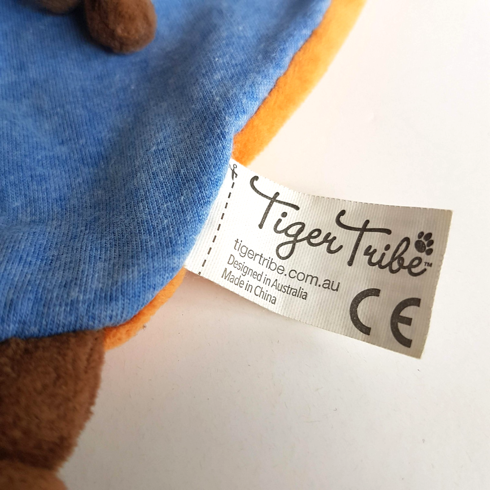 Tiger Tribe FOX Lovey Plush Velour Baby Comforter Security Blanket Soft Toy Cute4