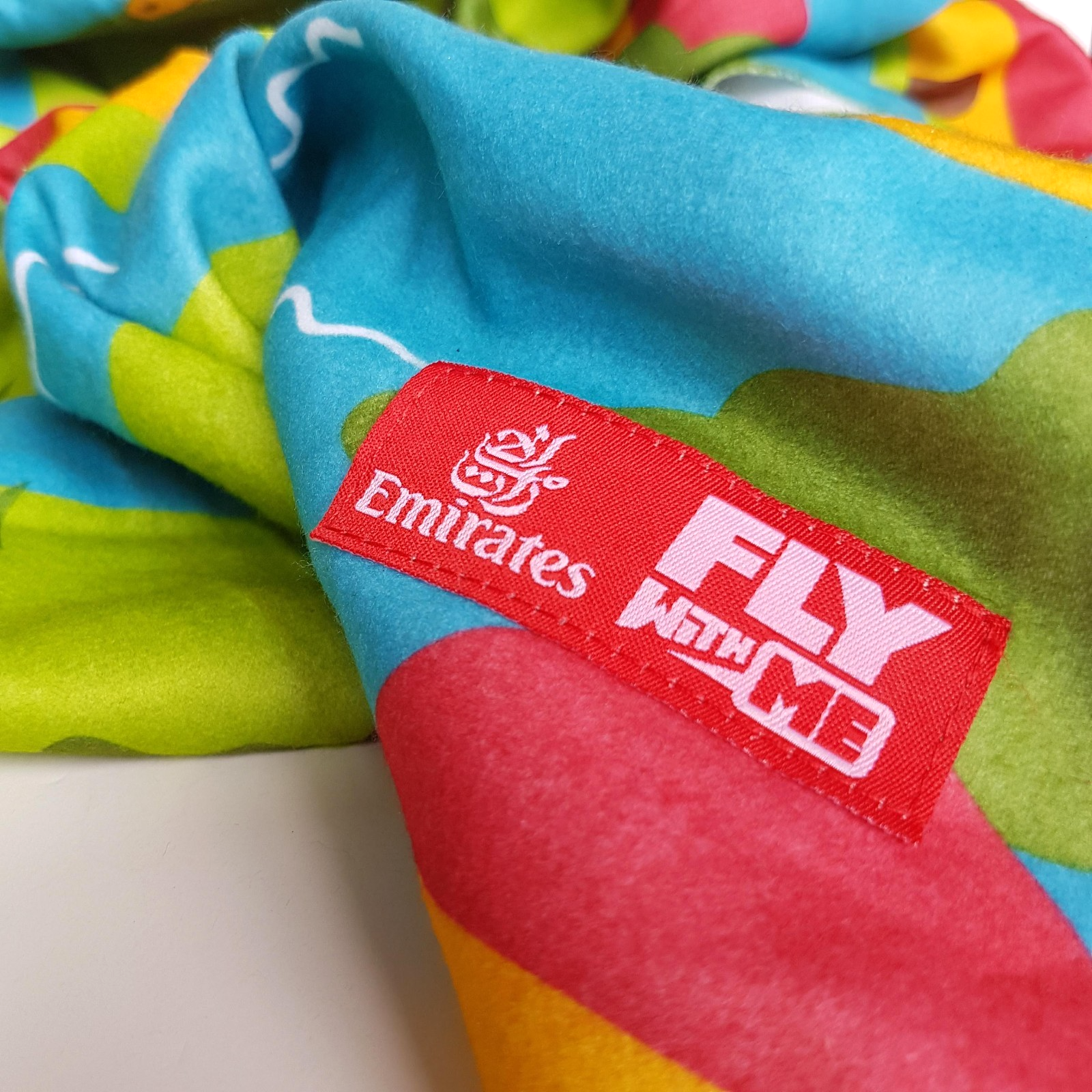 Emirates FLY WITH ME LION Plush Blanket TAG Kids Airline Stuffed Animal Soft Toy8