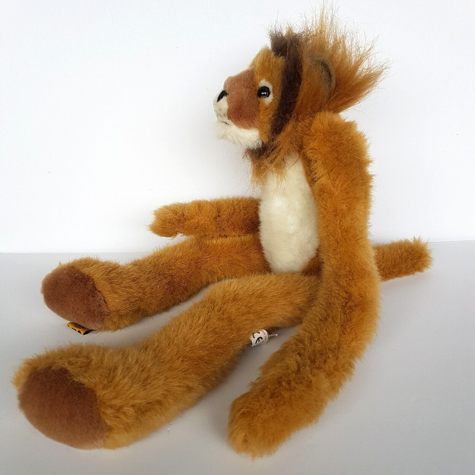 Wild Republic LION NECK HANGER Plush Vintage Stuffed Animals Soft Toy Long Arms8