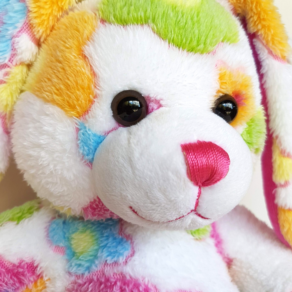 Build A Bear WHITE FLOWER RABBIT Plush BAB Plush Soft Toy 40cm Stuffed Animal5