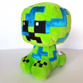 RARE Minecraft JINX CHARGED CREEPER 24cm Plush Gaming Soft Toy Merchandise0