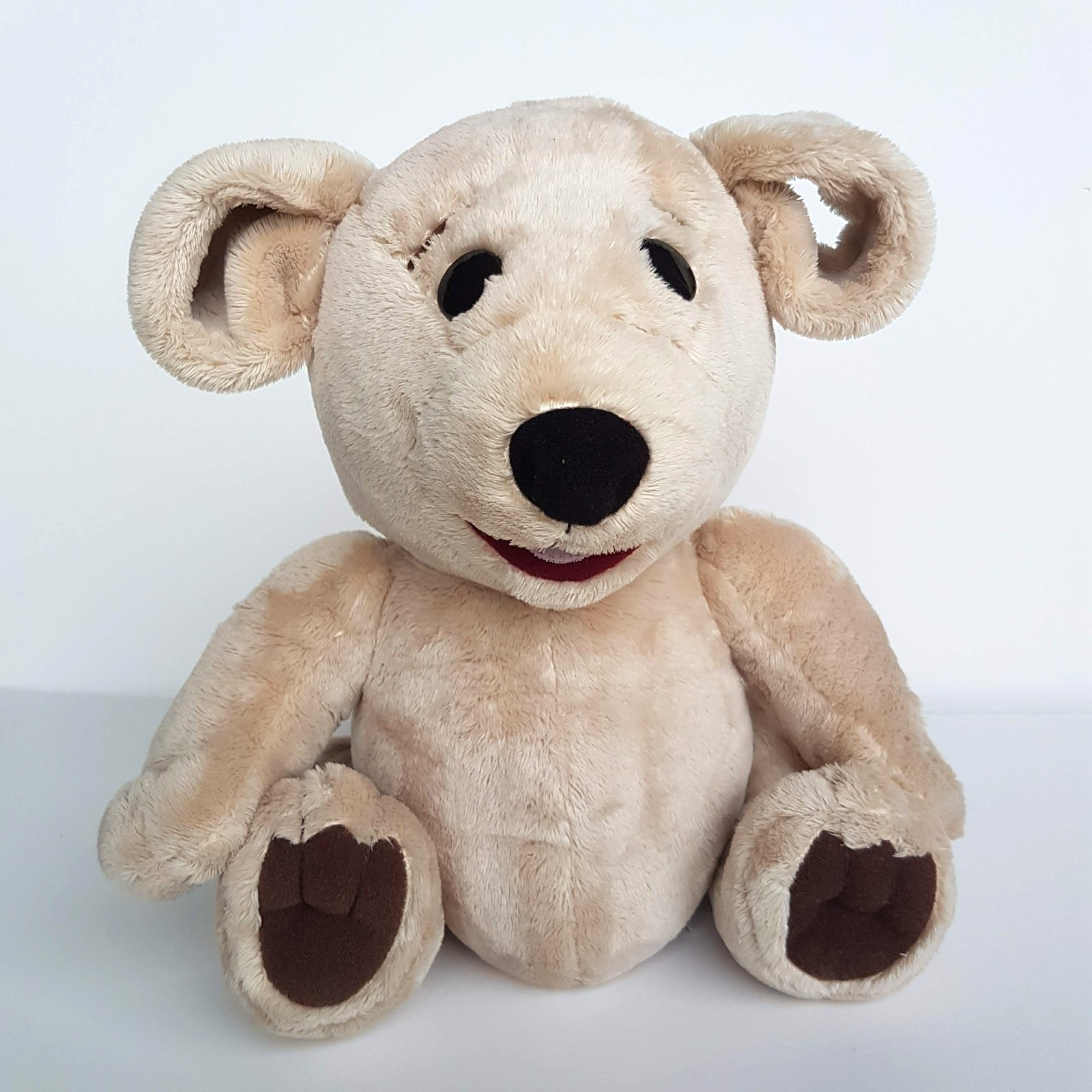 TED E BARE David Strassman Teddy Bear Plush 26cm Soft Toy Stuffed Animal FLAT2