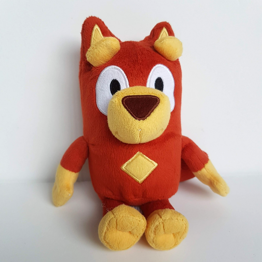 Bluey & Friends RUSTY DOG Plush Red Kelpie 20cm Soft Toy Stuffed Animal HTF Cute1