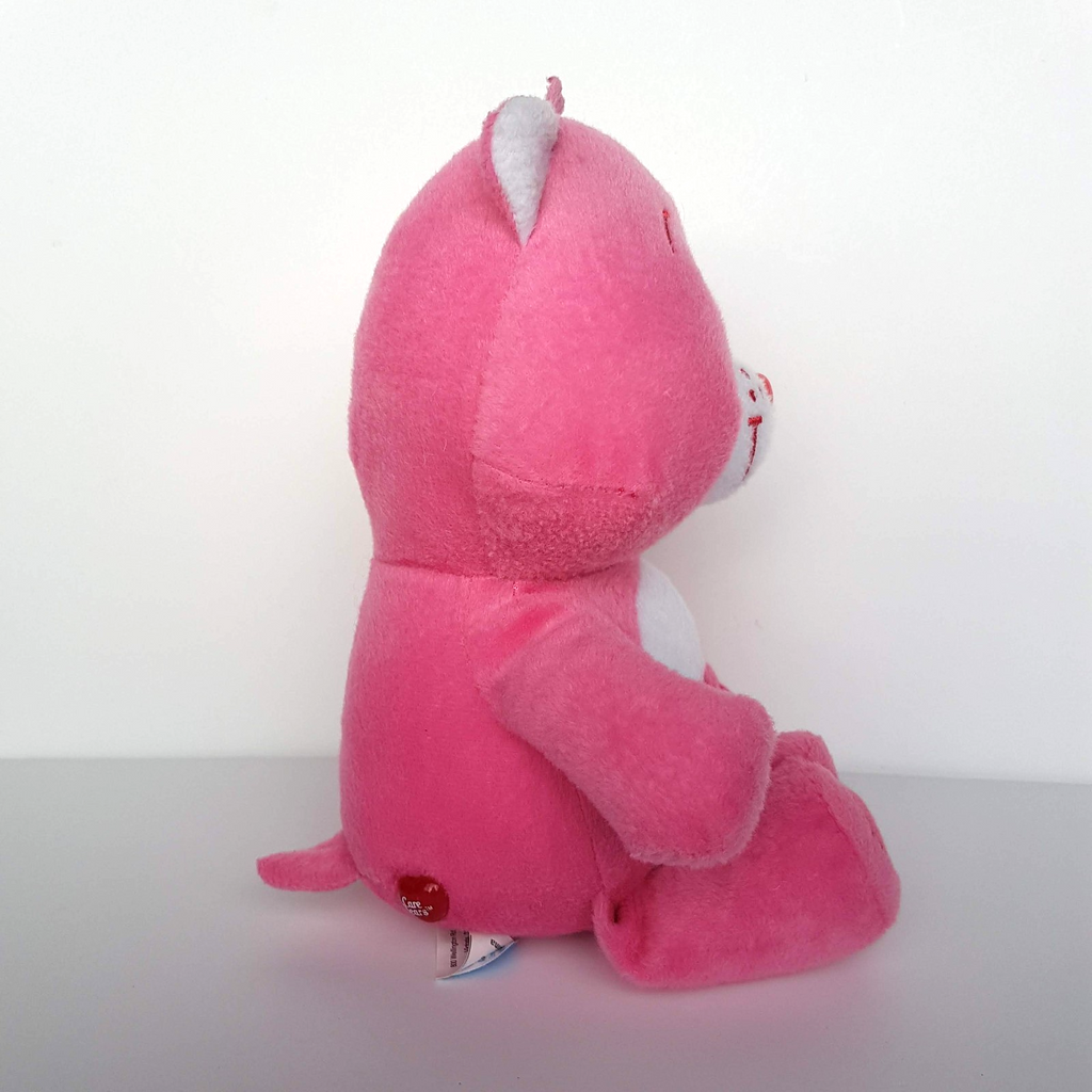 Care Bears LOVE A LOT BEAR 2013 Pink Hearts 27cm Stuffed Animal Soft Toy Pink4