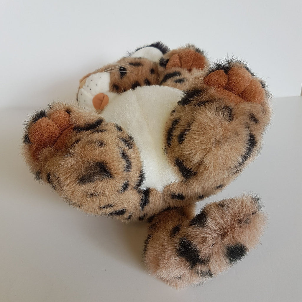 RARE Vintage CHEETAH LEOPARD WILD CAT CUB Plush Soft Toy Stuffed Animal Jungle6