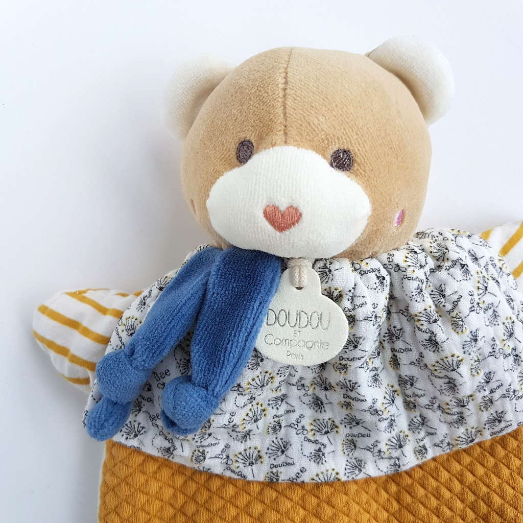 Doudou et Compagnie TEDDY LOVEY PUPPET Baby Comforter Soft Toy Stuffed Animal1