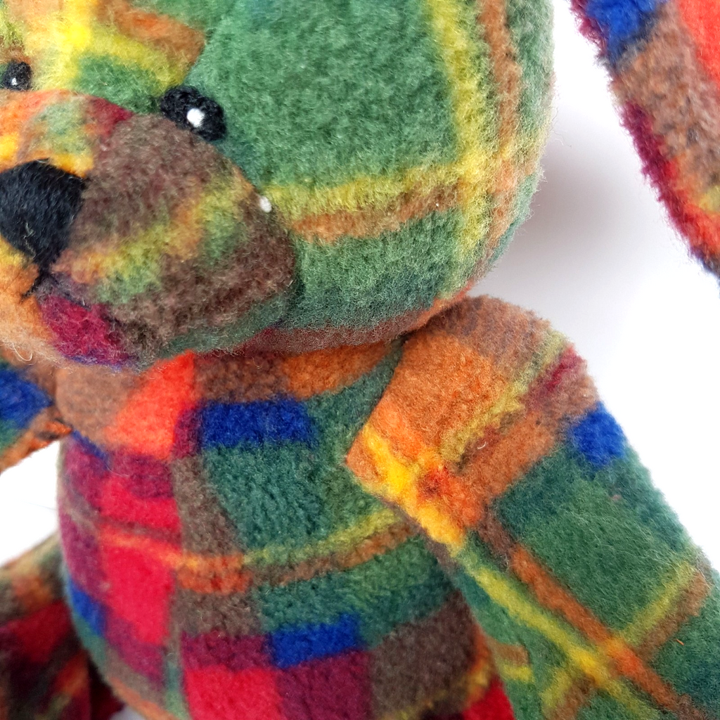 Floppy TARTAN PLAID RABBIT Plush 29cm Stuffed Animal Soft Toy Christmas Toys7