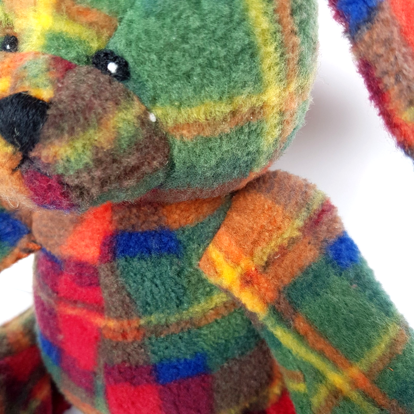 Floppy TARTAN PLAID RABBIT Plush 29cm Stuffed Animal Soft Toy Christmas Toys7