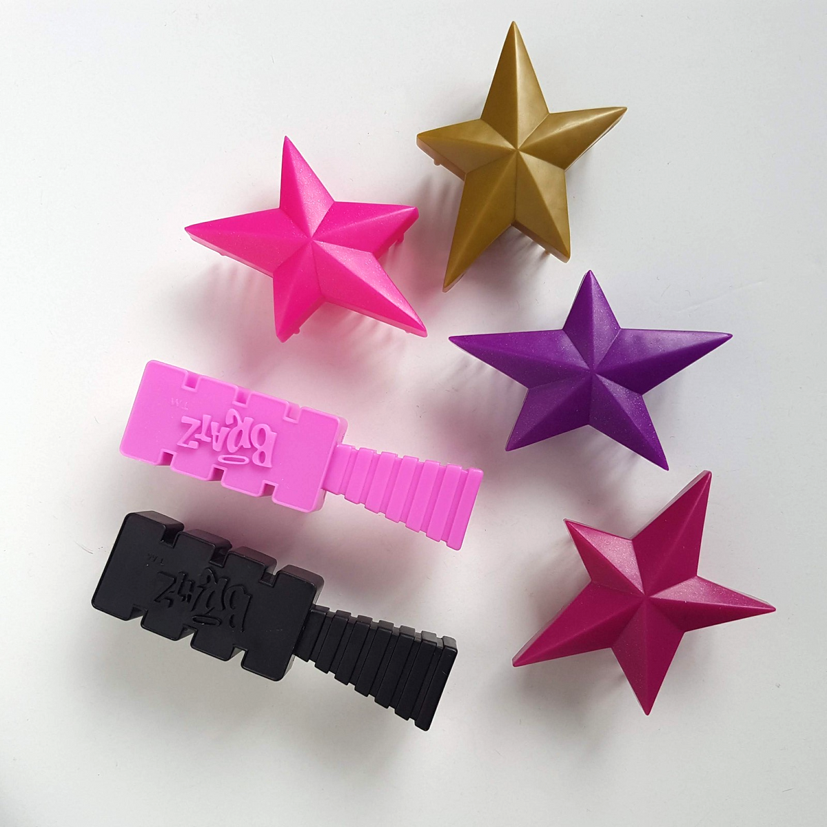 Bratz Doll STAR BRUSH Replacement + Handle Brush Fashion Doll Part Bundle Lot1