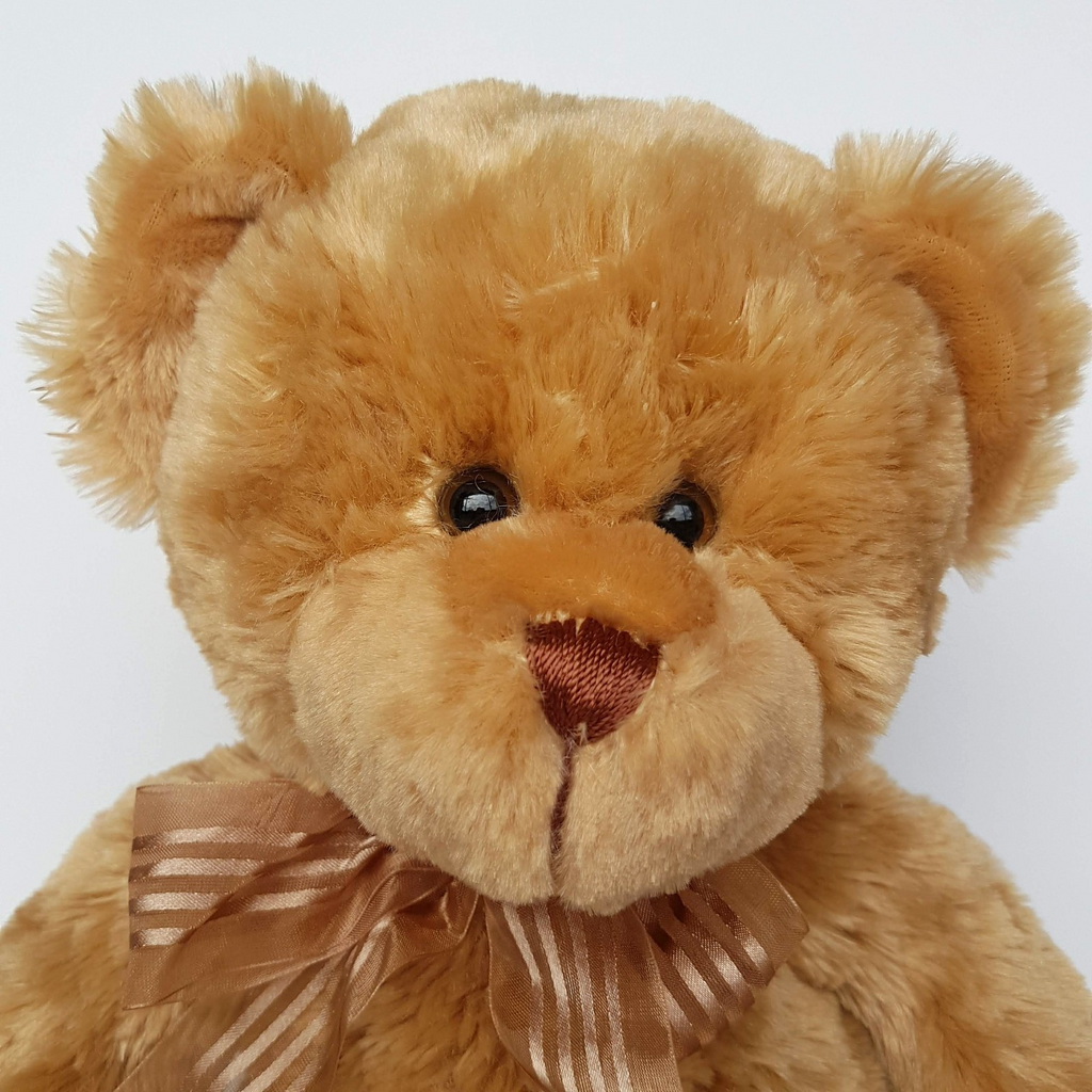 Teddy & Friends TEDDY BEAR Caramel 33cm Plush Soft Toy Stuffed Animal Super Cute4