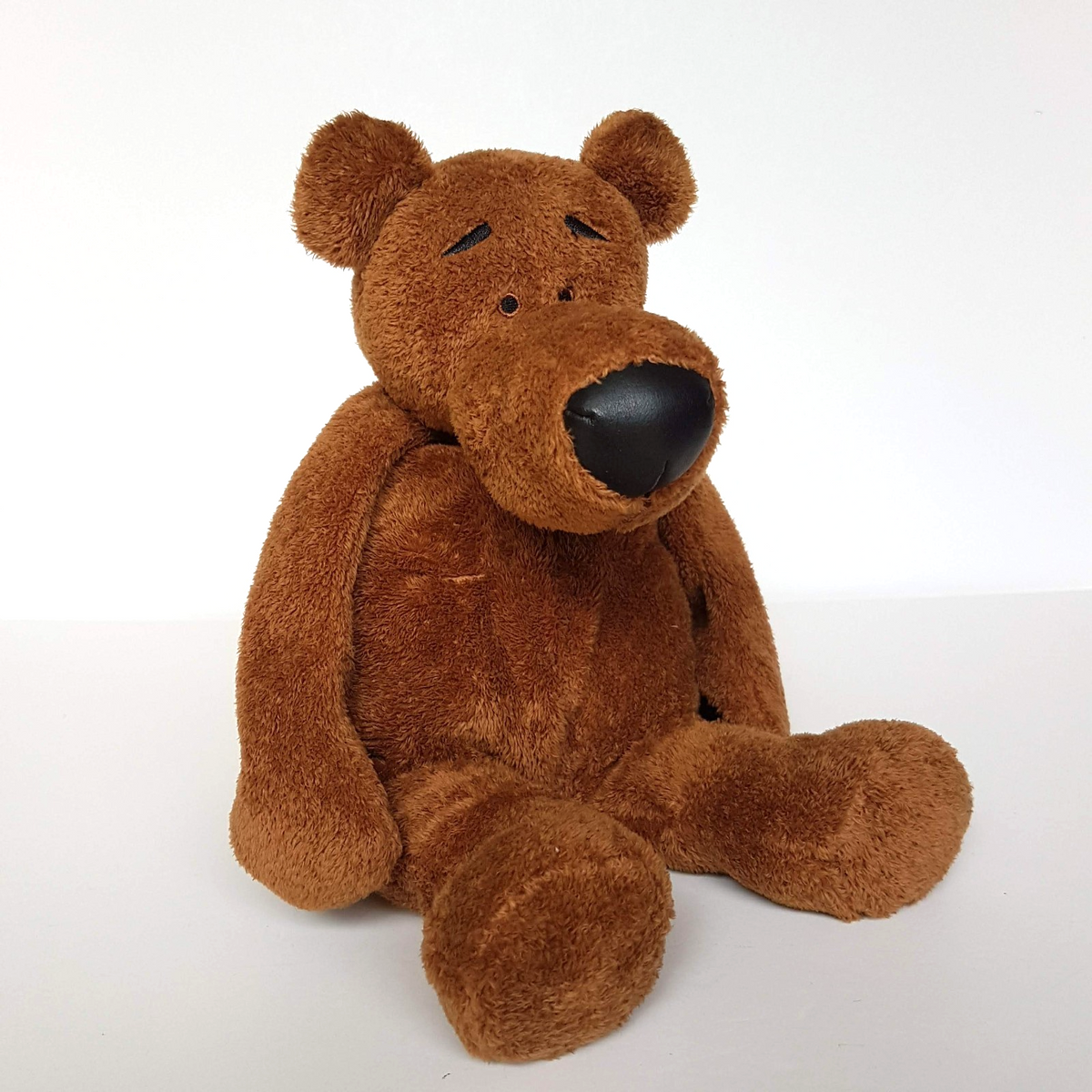 No Brand BROWN BEAR MUSIC BOX Crib Hanger 28cm Comforter Stuffed Animal Soft Toy0