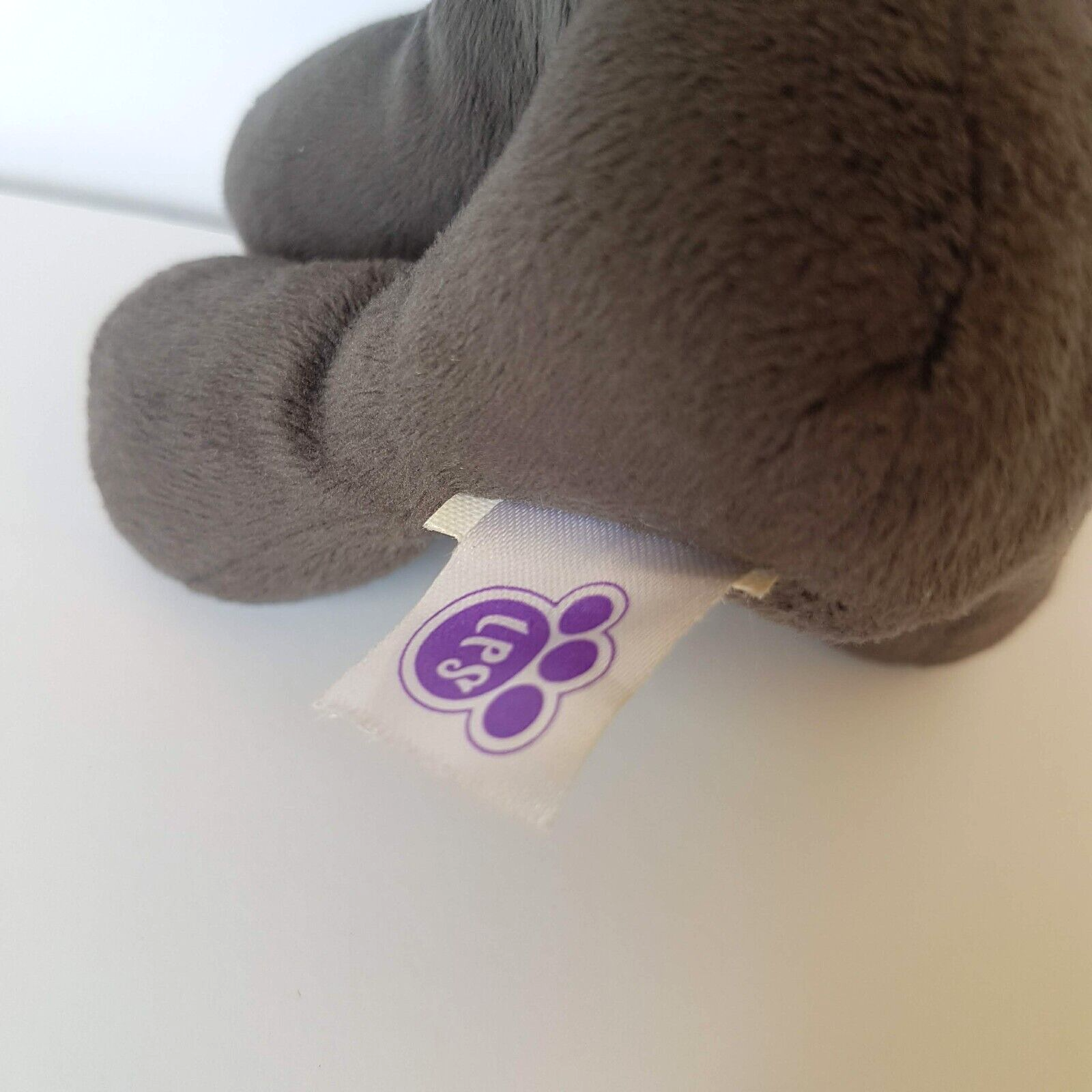 Littlest Pet Shop CHESTNUT COCOLINA BEARLY Stuffed Animal Grey Soft Toy Cute4
