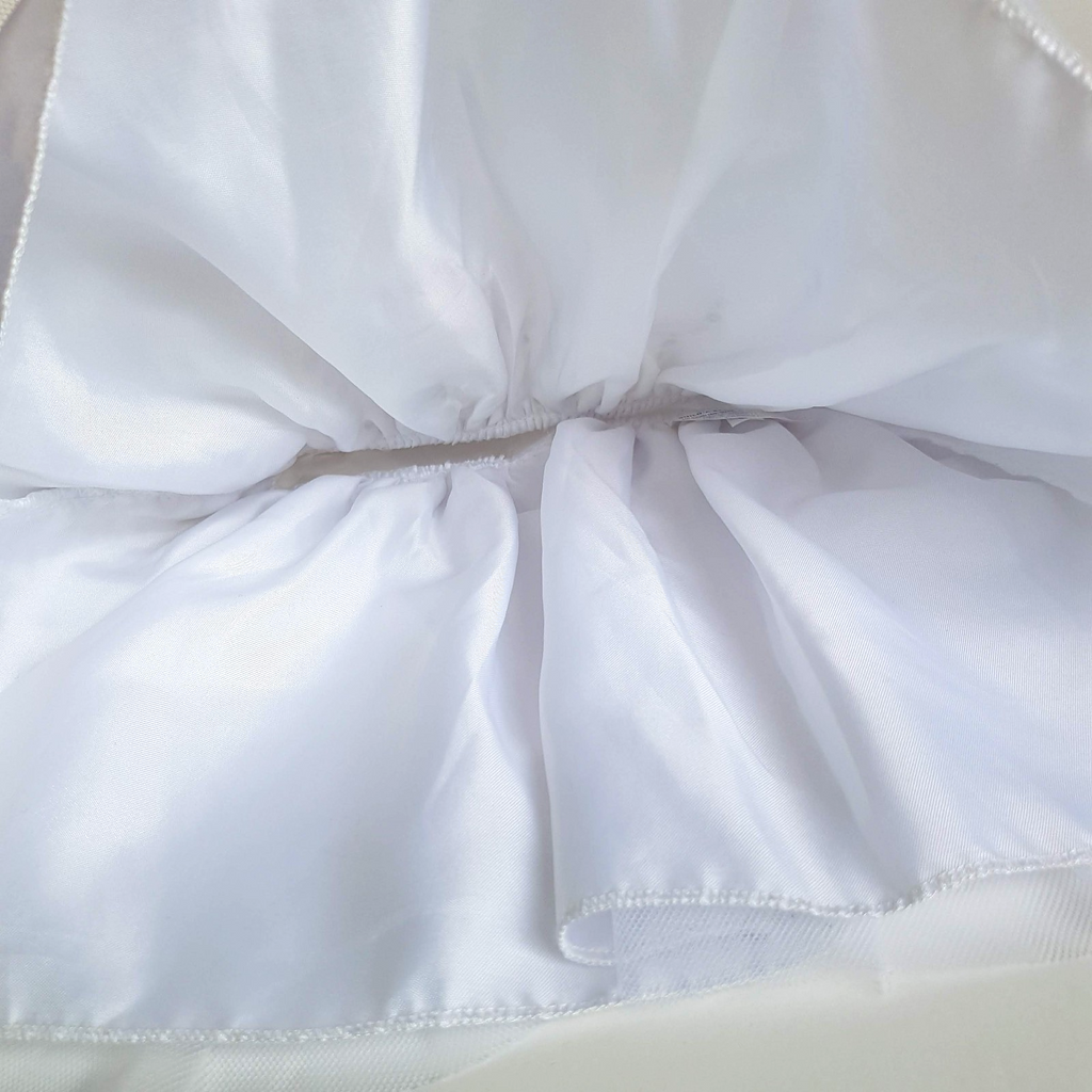 Build A Bear SEQUIN DRESS White Outfit Clothes Teddy Bear BAB Pretty Dress Toy4
