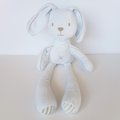 Pumpkin Patch BLUE BUNNY RABBIT Lovey 38cm Plush Baby Comforter Sleep Soft Toy0