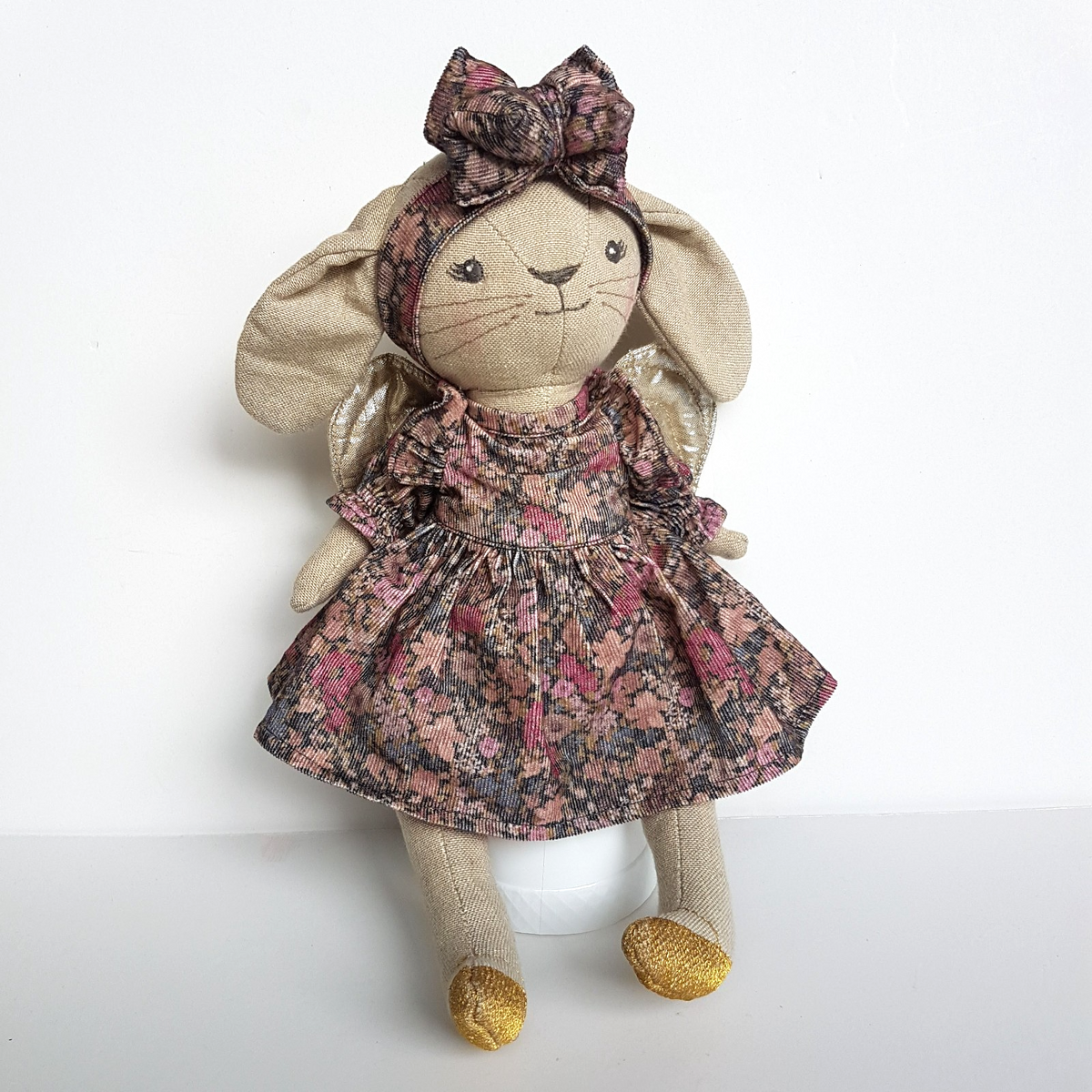 RARE Jaime Kay PENELOPE BUNNY Plush Limited Edition Soft Toy 30cm Stuffed Animal0