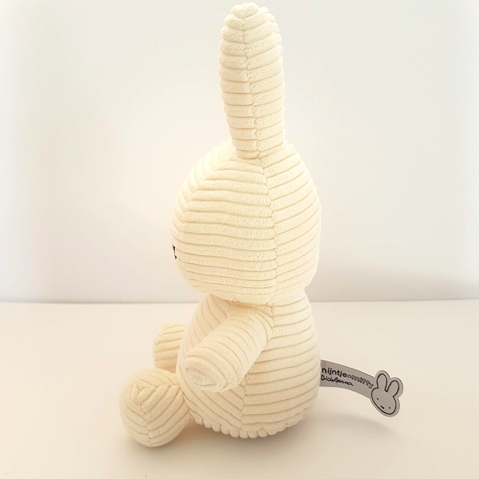 MIFFY Nijntje Corduroy Bunny Rabbit Plush Cream 9.5” Stuffed Animal Soft Toy5